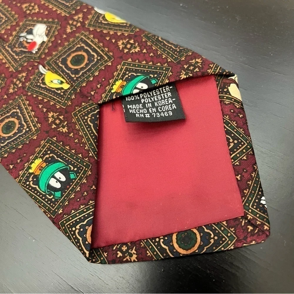 Vintage tie Looney Tunes Mania Vintage characters Tie